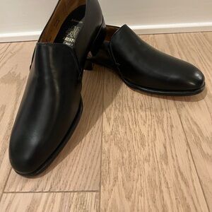 Johnston & Murphy Aristocraft Black Leather Loafers 10.5 D